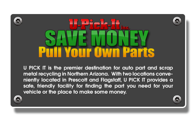 Save Money! Pull Your Own Parts!